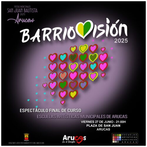 barriovisión, espectáculo final del curso - escuela artística