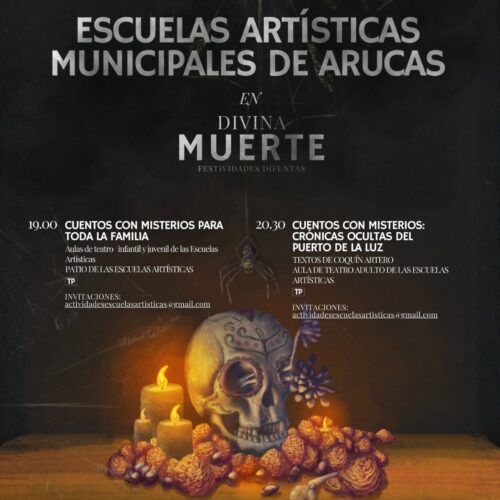 festividades de difuntos, divina muerte - escuela artística